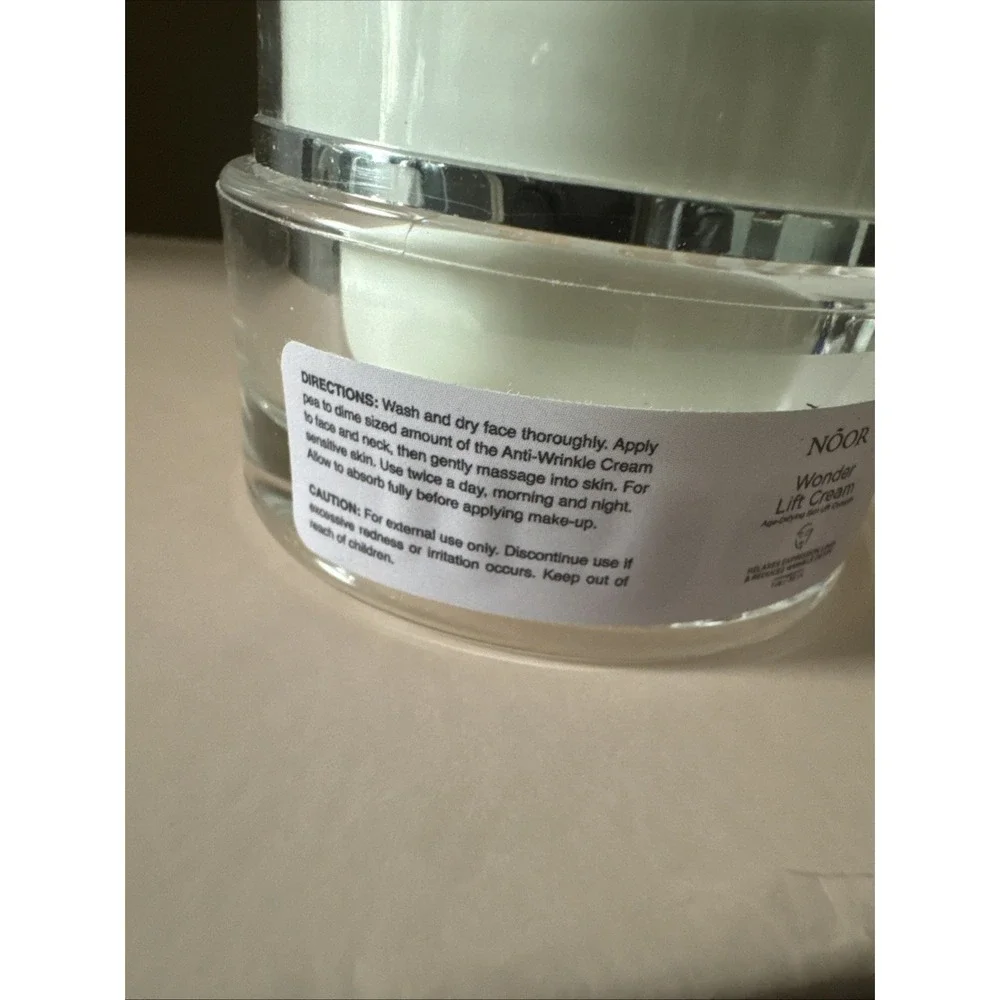 Noor Wonder Lift Cream for Women, Natural 1 Fl Oz (Pack of 1), SEALED